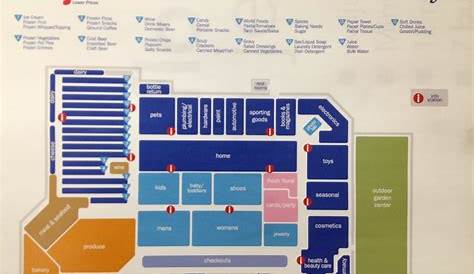 Meijer Store Layout Map Southgate, MI Original Interior Recreation By