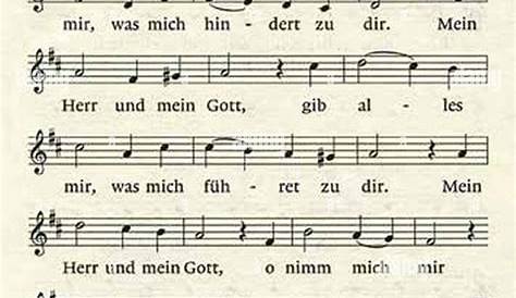 Mein Herr und mein Gott sheet music for Piano, Voice, Percussion