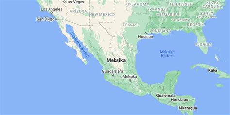 meksika hangi kıtada yer alır