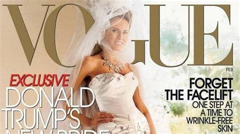 melania trump vogue cover 2005