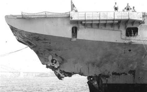 melbourne aircraft carrier collision