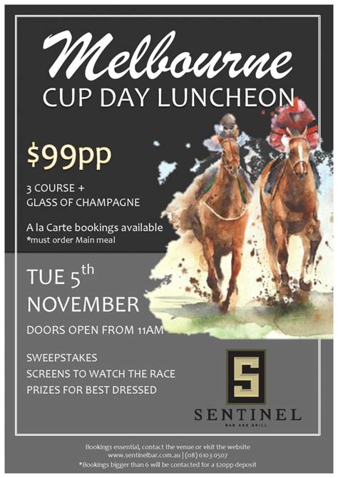 melbourne cup lunch perth 2023