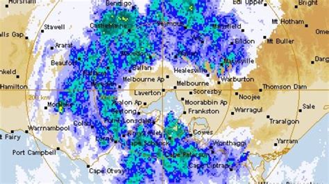 melbourne doppler radar loop