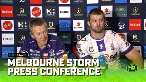 melbourne storm press conference