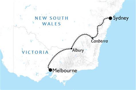 melbourne to sydney by rail