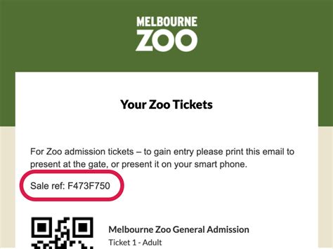 melbourne zoo tickets concession