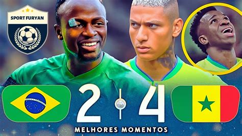 melhores momentos brasil x senegal