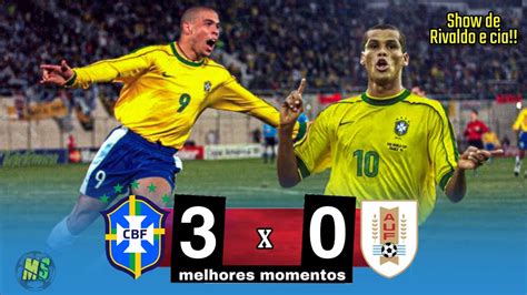 melhores momentos de brasil e uruguai