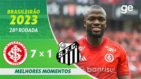 melhores momentos santos x inter