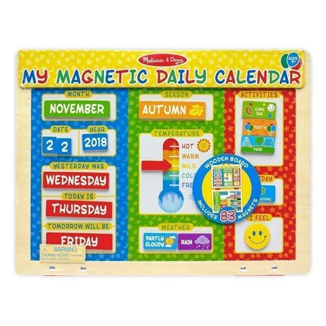 Melissa And Doug My Daily Calendar