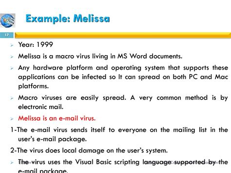 Melissa Is An Example Of