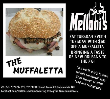 melloni's meats and catering tonawanda ny