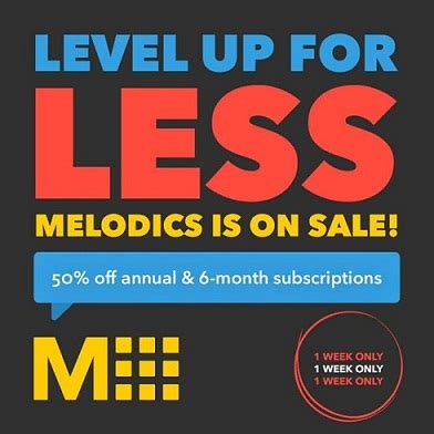 melodics promo code 2023