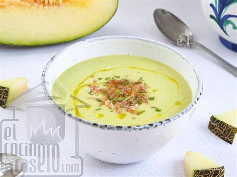 Melon En Gazpacho