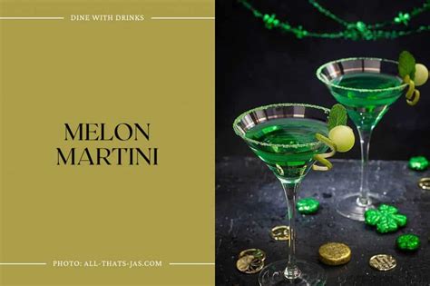 Melon Liqueur Martini