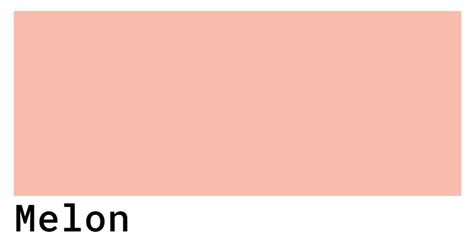 Melon Red Color Code