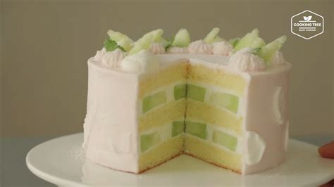 Melon Vanilla Cake