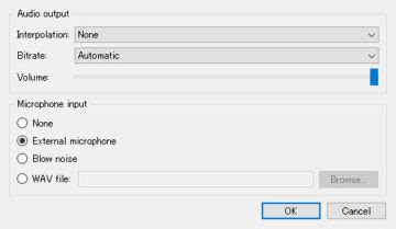 Melonds Audio Settings