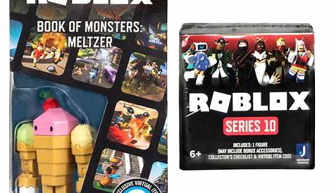 Roblox Action Collection - Book of Monsters: Meltzer Deluxe Mystery