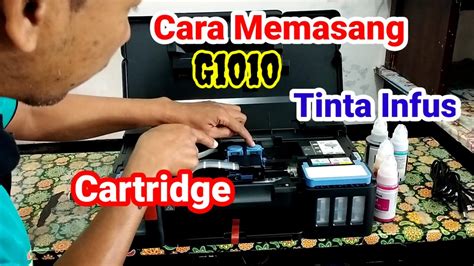 memasang cartridge