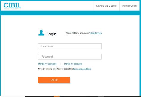 member login cibil