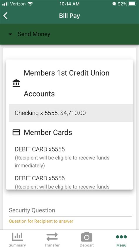 members first credit union swift code
