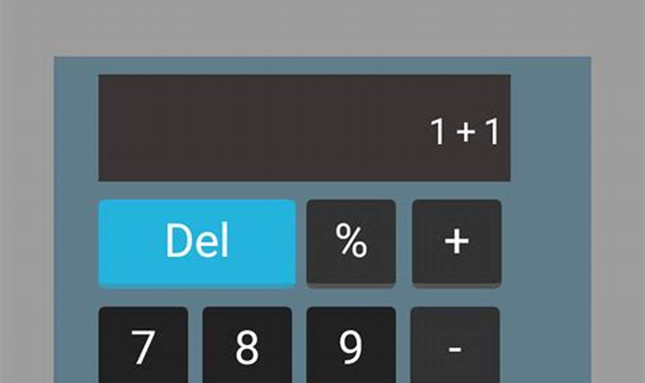 membuat aplikasi kalkulator android
