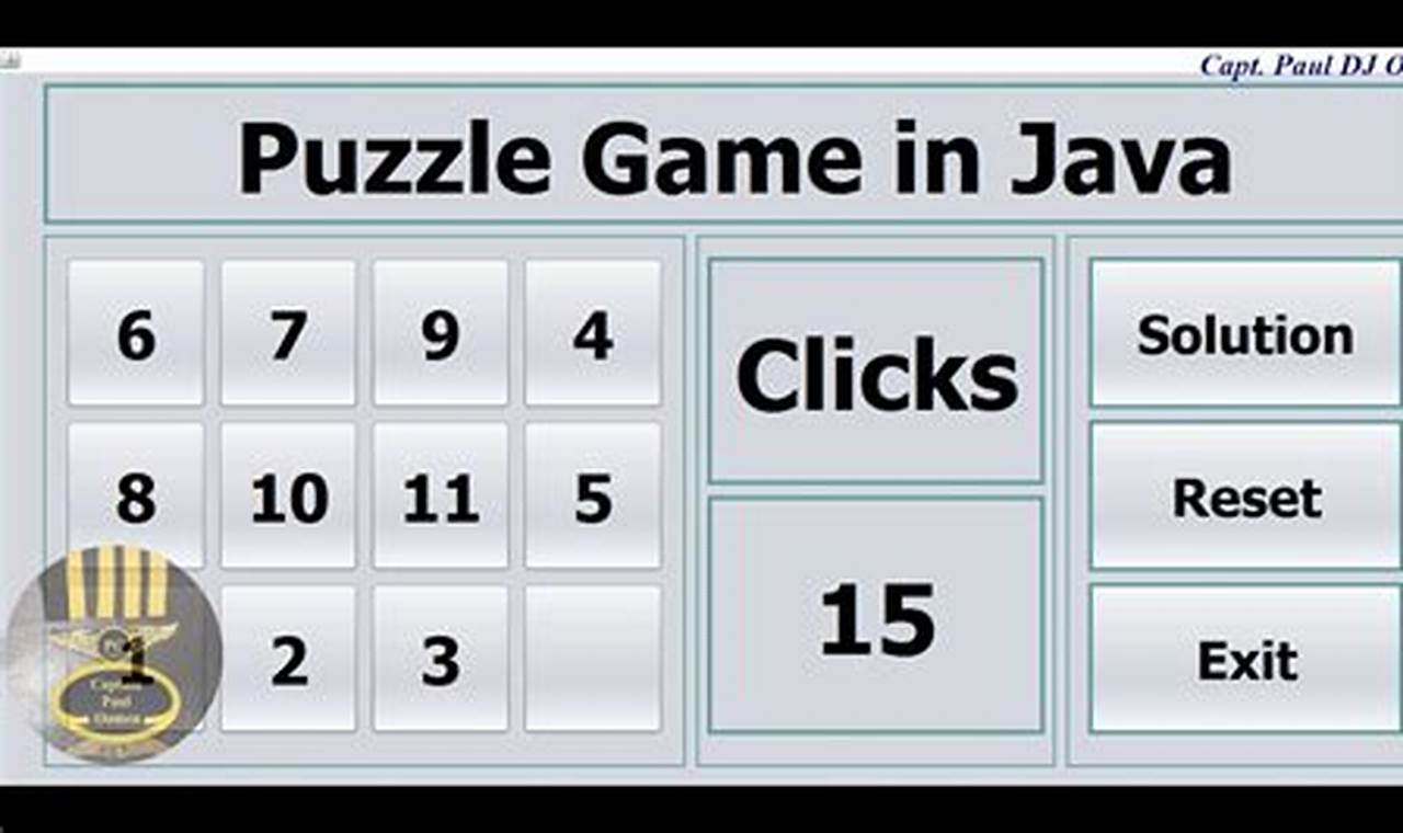 membuat game puzzle dengan java netbeans