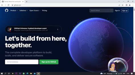 membuat akun github