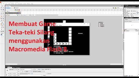 Membuat Game Puzzle Dengan Macromedia Flash 8