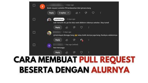 membuat pull request