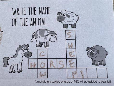 ANIMALS CROSSWORD ESL worksheet by jecika