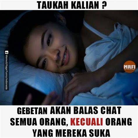 Meme Chat Wa Gak Dibales status wa galau