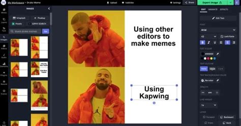 Kapwing Meme Maker App