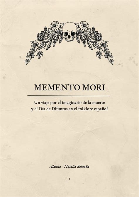 memento mori in spanish