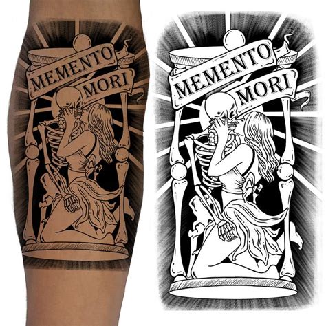 memento mori tattoo drawing