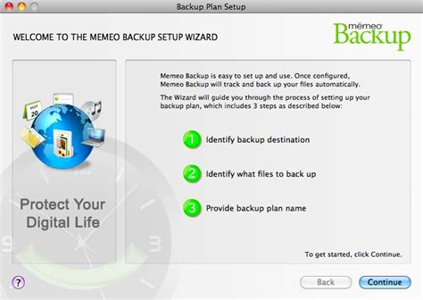 memeo instant backup mac