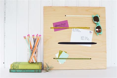 Memo Board With Elastic