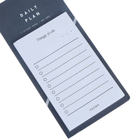 Memo Notepad To Do List