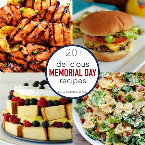 Memorial Day Recipes for Everyone in your Family