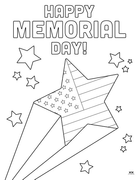 memorial day coloring printables printable template