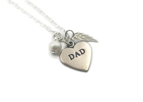 memorial necklace loss of dad