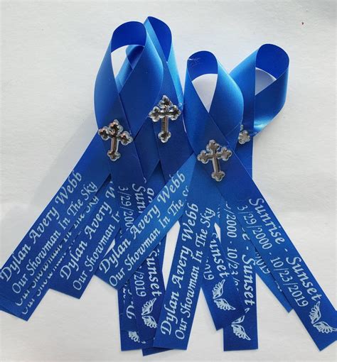 Personalized Memorial Ribbons