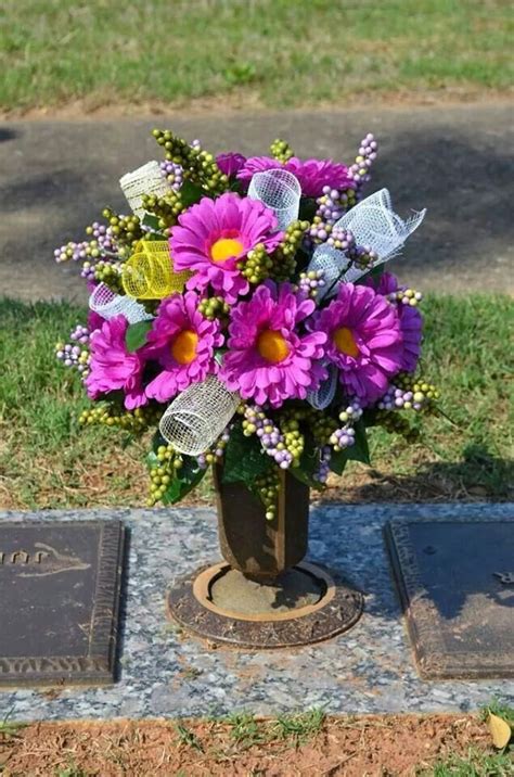 Memorial Site with Flowers