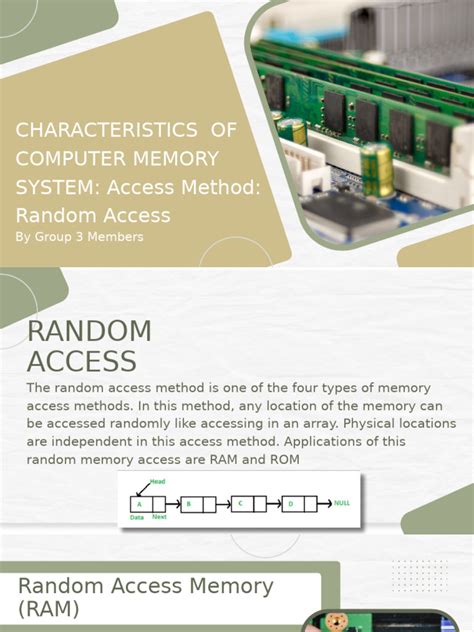 Memory Access Methods Pdf