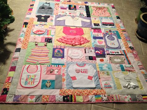 memory blankets made from baby clothes