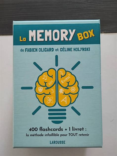 Reviews Memory Box Fabien Olicard Trending