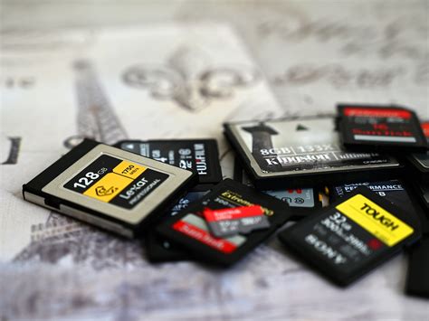 Memory Card Photography