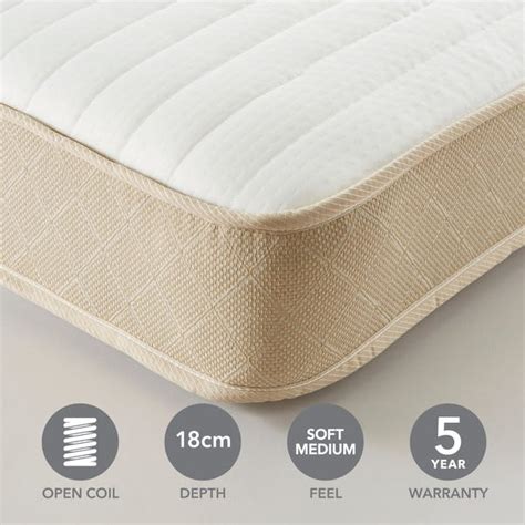 Memory Foam Double Mattress Dunelm