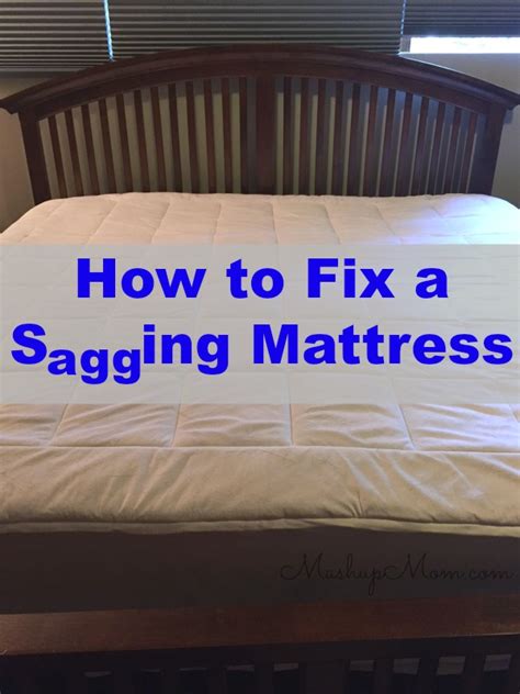 Memory Foam Mattress Sagging Middle
